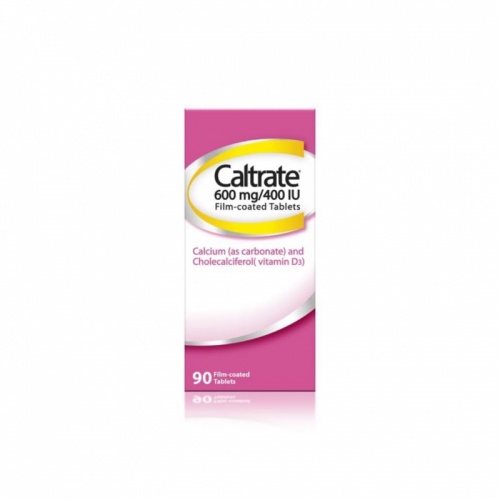 Caltrate 600mg/400IU Tablets 90s